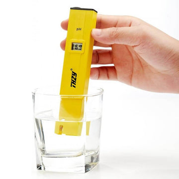 THZY High Accuracy Pocket Size pH Meter with ATC, Backlight LCD 0-14 pH Measurement Range, 0.01 Resolution Handheld pH Pen Tester - Imported from UK